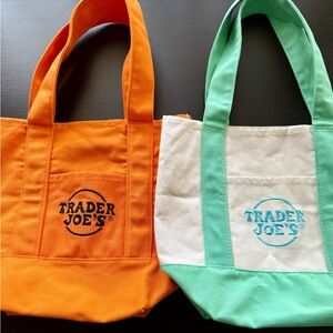 Trader Joe’s Mini Tote Bags Lot 2